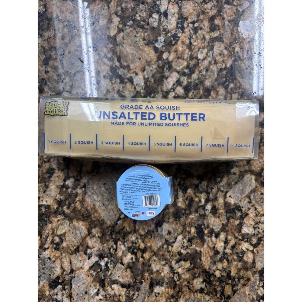 Buttery Squish Unsalted Butter Squishy - Five Below & Crazy Fun Mini Dumplin